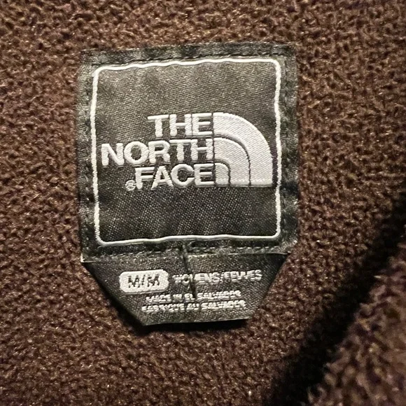 The north face Denali fleece chocolate brown jacket Size M in perfect condition. - Picture 7 of 7